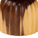 Hourglass Wooden Side Table | Bali Loom Noleta | Oroatrade.com