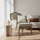 Antiqued French Style Accent Chair | Bali Loom Constanza | Oroatrade.com