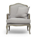 Antiqued French Style Accent Chair | Bali Loom Constanza | Oroatrade.com