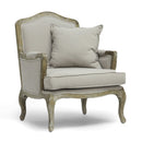 Antiqued French Style Accent Chair | Bali Loom Constanza | Oroatrade.com