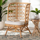 Hospitality furniture - Rattan Openwork Tall Accent Chair - www.oroatrade.com
