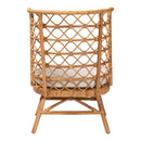 Hospitality furniture - Rattan Openwork Tall Accent Chair - www.oroatrade.com