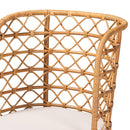 Hospitality furniture - Rattan Openwork Tall Accent Chair - www.oroatrade.com