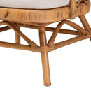 Hospitality furniture - Rattan Openwork Tall Accent Chair - www.oroatrade.com