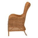 Tapered Back Rattan Accent Chair | Bali Loom Terra | Oroatrade.com