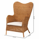 Tapered Back Rattan Accent Chair | Bali Loom Terra | Oroatrade.com