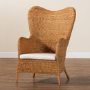 Tapered Back Rattan Accent Chair | Bali Loom Terra | Oroatrade.com