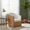 Padded Rattan Bohemian Lounge Chair | Bali Loom Tessa | Oroatrade.com