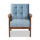 Tufted Velvet Accent Chair | Bali Loom Asta | Oroatrade.com