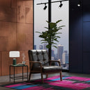 Contract furniture - Brown Leather Inspired Club Chair - www.oroatrade.com