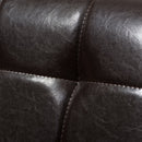 Contract furniture - Brown Leather Inspired Club Chair - www.oroatrade.com
