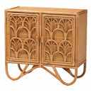 Geometrical Rattan 2 Door Cabinet | Bali Loom Baylor | Oroatrade.com