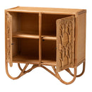 Geometrical Rattan 2 Door Cabinet | Bali Loom Baylor | Oroatrade.com