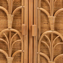 Geometrical Rattan 2 Door Cabinet | Bali Loom Baylor | Oroatrade.com