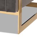 Button Tufted Velvet Accent Chair | Bali Loom Ambra | Oroatrade.com