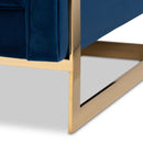 Button Tufted Velvet Accent Chair | Bali Loom Ambra | Oroatrade.com