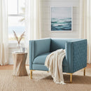 Woven Velvet Accent Chair | Bali Loom Seraphin | Oroatrade.com