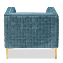Woven Velvet Accent Chair | Bali Loom Seraphin | Oroatrade.com
