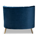 Contract furniture - Blue Velvet Chaise - www.oroatrade.com
