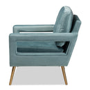 Velvet Open Armed Accent Chair | Bali Loom Leland | Oroatrade.com