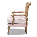 Velvet Seat Accent Chair | Bali Loom Vallea | Oroatrade.com