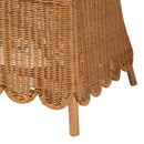 Scalloped Rattan Accent Chair | Bali Loom Teresa | Oroatrade.com