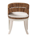 Seagrass Padded Dining Chair | Bali Loom Ubud | Oroatrade.com