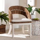 Seagrass Padded Dining Chair | Bali Loom Ubud | Oroatrade.com