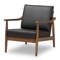 Walnut Framed Lounge Chair | Bali Loom Venza | Oroatrade.com