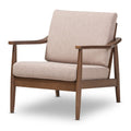 Walnut Framed Lounge Chair | Bali Loom Venza | Oroatrade.com