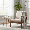 Walnut Framed Lounge Chair | Bali Loom Venza | Oroatrade.com