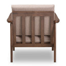 Walnut Framed Lounge Chair | Bali Loom Venza | Oroatrade.com