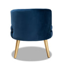 Round Velvet Accent Chair | Bali Loom Baptiste | Oroatrade.com