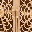Floral Woven 2 Door Cabinet | Bali Loom Acelin | Oroatrade.com
