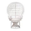 White Rattan Peacock Chair | Bali Loom Kallima | Oroatrade.com