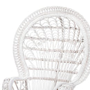White Rattan Peacock Chair | Bali Loom Kallima | Oroatrade.com