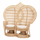 2 Seater Rattan Peacock Chair | Bali Loom Nerita | Oroatrade.com