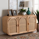 Handcrafted Rattan 3 Door Cabinet | Bali Loom Evania | Oroatrade.com