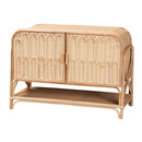 Curled Rattan Pole Cabinet | Bali Loom Gitano | Oroatrade.com