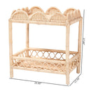 Rattan Scalloped 2 Tier End Table | Bali Loom Eloisa | Oroatrade.com