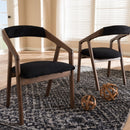Black Velvet Dining Chairs 2 | Bali Loom Wendy | Oroatrade.com