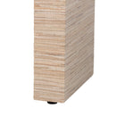 Woven Grasscloth Console Table | Bali Loom Yarelie | Oroatrade.com