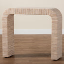 Woven Grasscloth Console Table | Bali Loom Yarelie | Oroatrade.com