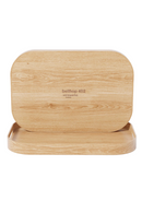 Matte Lacquered Rectangular Tray S | Wireworks Bellhop | Oroa Trade