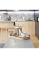 Matte Lacquered Rectangular Tray S | Wireworks Bellhop | Oroa Trade