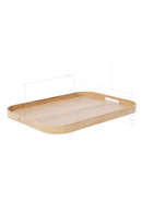 Matte Lacquered Rectangular Tray L | Wireworks Bellhop | Oroa Trade