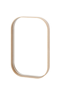 Natural Oak Rectangular Mirror | Wireworks Outlook | Oroatrade.com