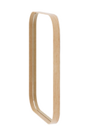 Natural Oak Rectangular Mirror | Wireworks Outlook | Oroatrade.com