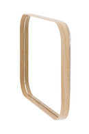 Natural Oak Rectangular Mirror | Wireworks Outlook | Oroatrade.com
