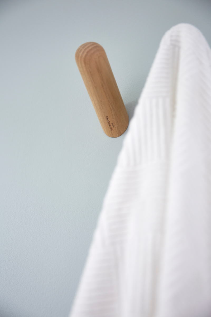 Beech Wood Wall Towel Hook | Wireworks Peggy Sue |  OROA TRADE